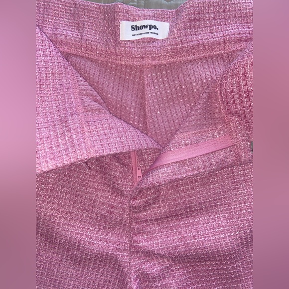 Lillet x Emily in Paris outfit season 4 pink tweed short red blouse wool Beret M - Picture 13 of 16